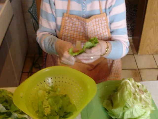 Buletten mit Kartoffelpüree und Kopfsalat - Rezept - Bild Nr. 4