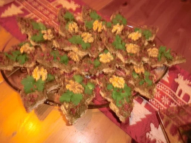 Rezept: Nuss-Sesam-Häppchen Bild Nr. 4 Nuss-Sesam-Häppchen - Rezept - Bild Nr. 4