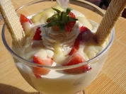 Eis-Früchte-Becher - Rezept