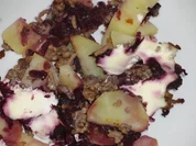 Rotkohl-Reste-Auflauf - Rezept