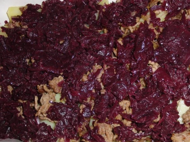 Rotkohl-Reste-Auflauf - Rezept - Bild Nr. 4