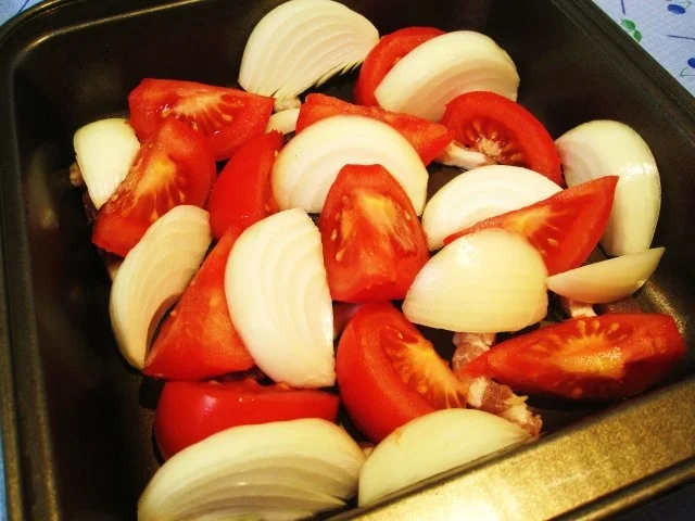 Rezept: Roti de Pollo ... im Gemüsebett Bild Nr. 3 Roti de Pollo ... im Gemüsebett - Rezept - Bild Nr. 3