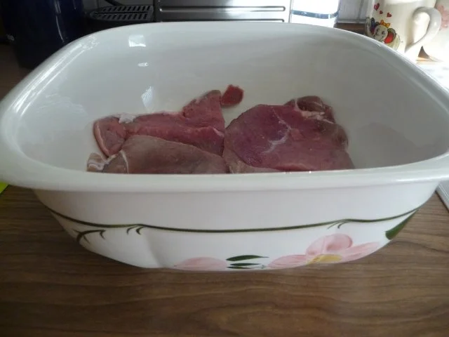 Kalbsfleisch : Kalbsschnitzel - Maultaschen - Spinat - Auflauf - Rezept - Bild Nr. 3