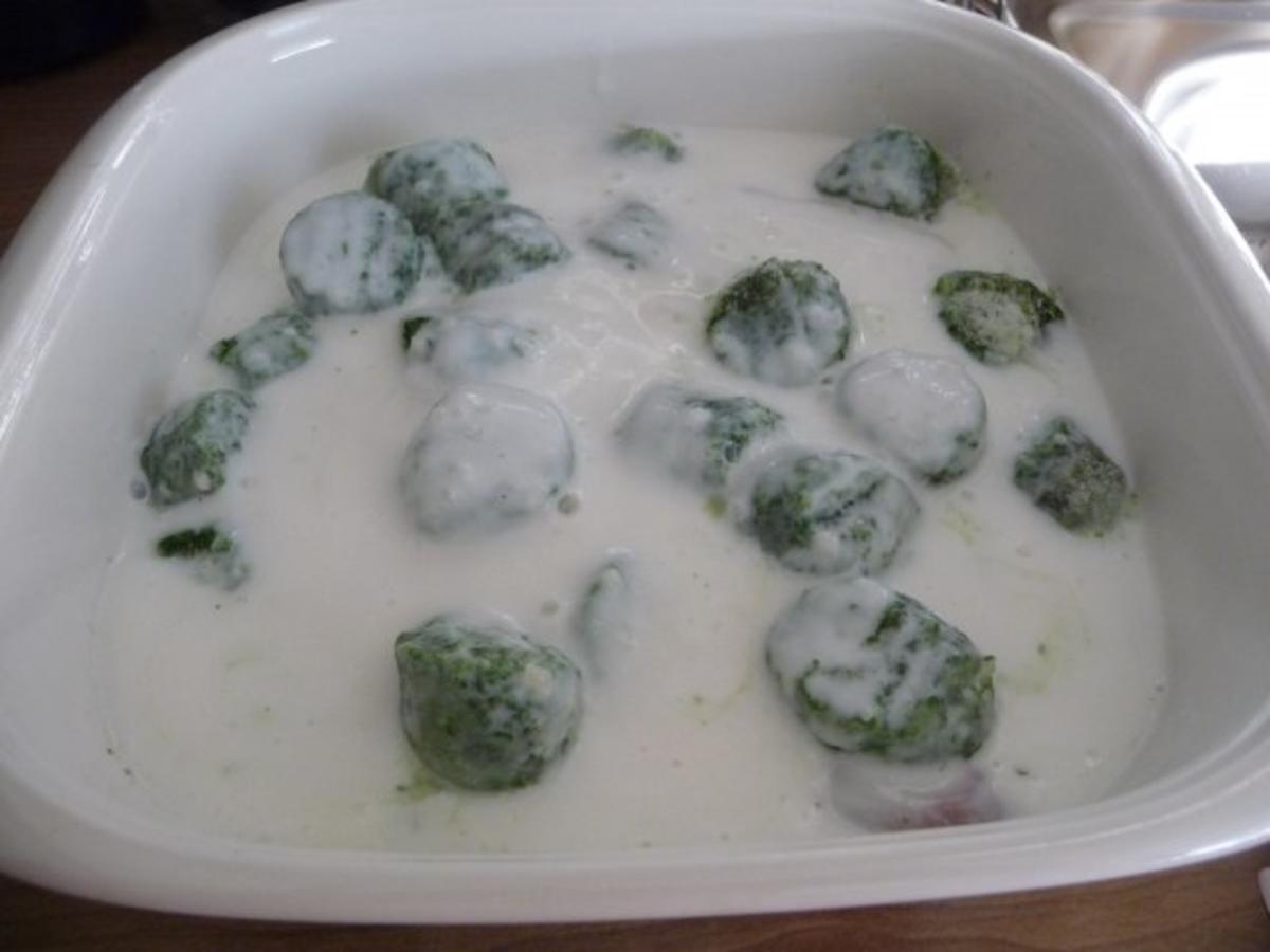 Kalbsfleisch : Kalbsschnitzel Maultaschen Spinat Auflauf - einfach ...