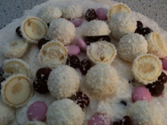 Raffaello-Cranberry Torte - Rezept - Bild Nr. 5