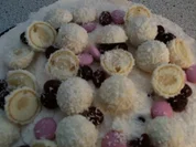 Raffaello-Cranberry Torte - Rezept