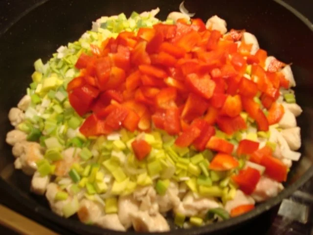 Rezept: Hähnchenpfanne Asia Bild Nr. 6 Hähnchenpfanne Asia - Rezept - Bild Nr. 6