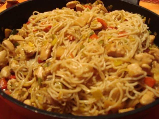 Rezept: Hähnchenpfanne Asia Bild Nr. 11 Hähnchenpfanne Asia - Rezept - Bild Nr. 11