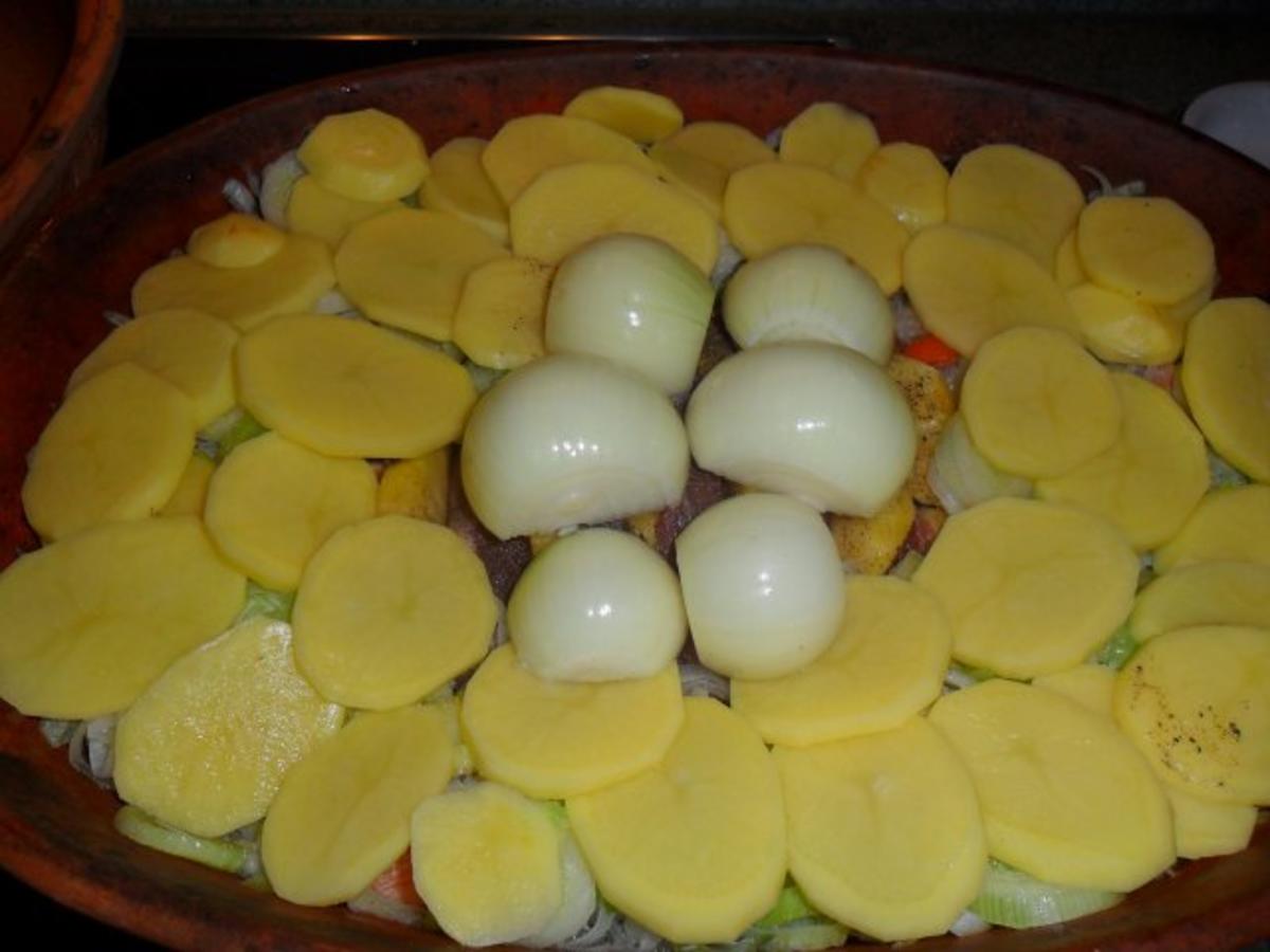 schweinekamm mit ananas,gemüse-schön scharf -im römertopf - Rezept - Bild Nr. 5