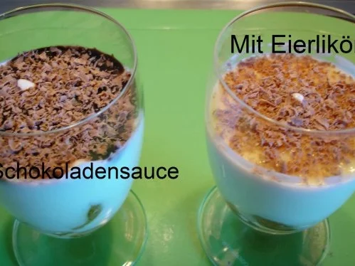 Jogurt-Eierlikör-Dessert - Rezept