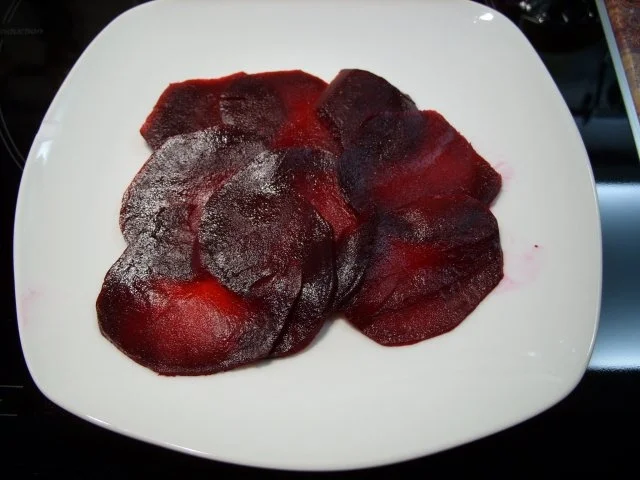 Rote Bete Carpaccio mit Rucola - Rezept