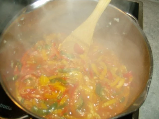 Paprikagemüse - Rezept