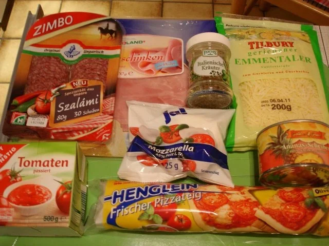 Rezept: Pizza Hawaii Bild Nr. 2 Pizza Hawaii - Rezept - Bild Nr. 2