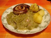 Speck - Bohnen - Rezept