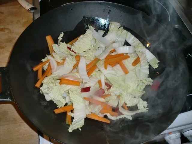 China-Menü: Gemüse-Nudel-Teller - Rezept - Bild Nr. 5