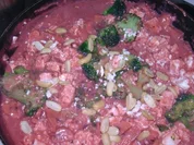 Paneer, Broccoli und Champignons in Tandoorisauce - Rezept