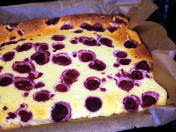 Ricotta-Himbeer-Kuchen - Rezept mit Bild - kochbar.de