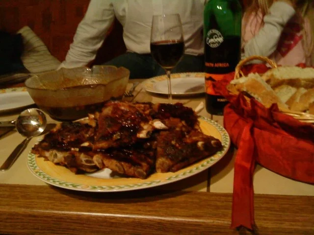 Rezept: Fleischrippchen in Pflaumensauce Fleischrippchen in Pflaumensauce - Rezept