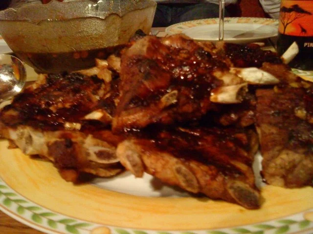 Rezept: Fleischrippchen in Pflaumensauce Bild Nr. 3 Fleischrippchen in Pflaumensauce - Rezept - Bild Nr. 3