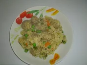 boto's Reistopf mit Fleischklöschen - Rezept