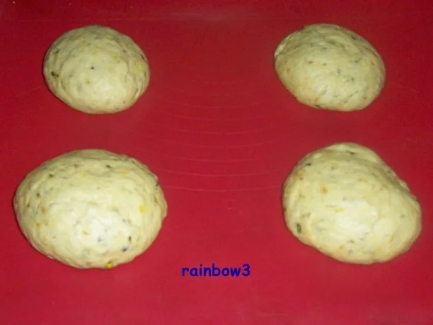 Backen: Bunte Brötchen - Rezept - Bild Nr. 6