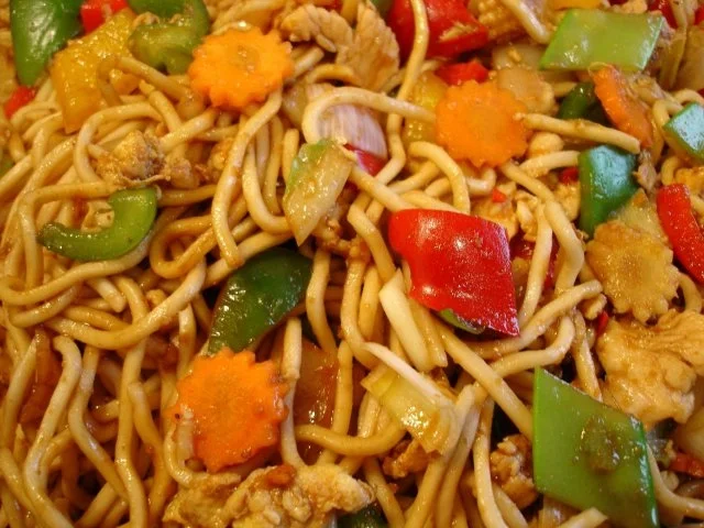 Chinesische Bratnudeln nach Papa ! - Rezept