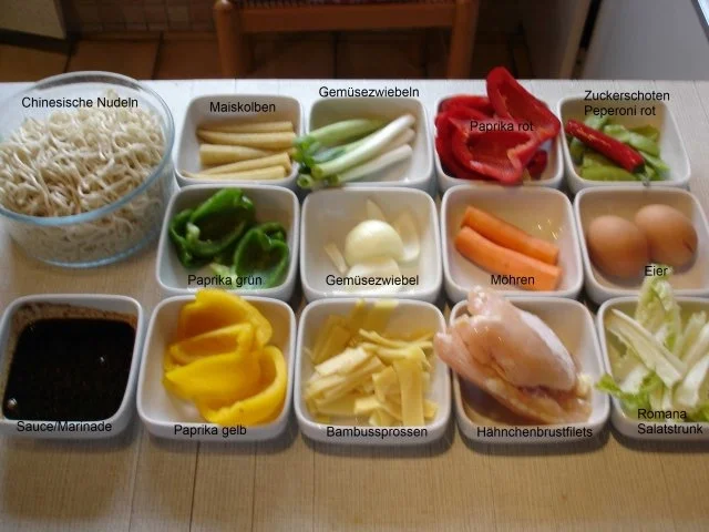 Chinesische Bratnudeln nach Papa ! - Rezept - Bild Nr. 2