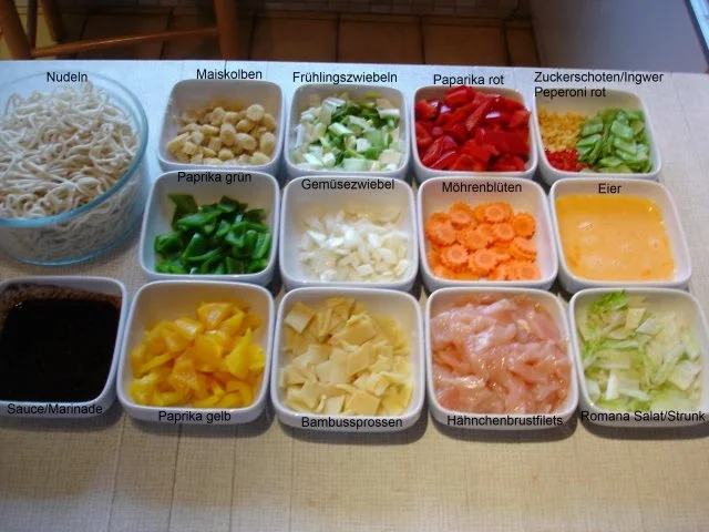 Chinesische Bratnudeln nach Papa ! - Rezept - Bild Nr. 3