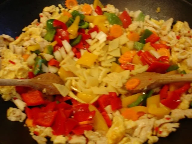 Chinesische Bratnudeln nach Papa ! - Rezept - Bild Nr. 10