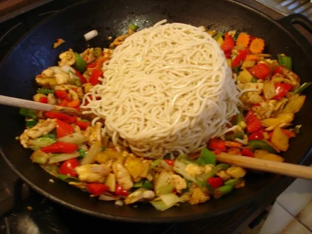 Chinesische Bratnudeln nach Papa ! - Rezept - Bild Nr. 17