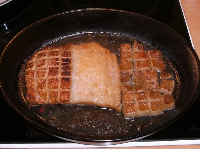 Rezept: Fleisch: Schweinsgoder oder Göderl, oder schlicht Schweinekinn Bild Nr. 8 Fleisch: Schweinsgoder oder Göderl, oder schlicht Schweinekinn - Rezept - Bild Nr. 8