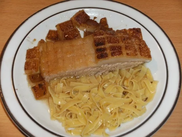 Rezept: Fleisch: Schweinsgoder oder Göderl, oder schlicht Schweinekinn Fleisch: Schweinsgoder oder Göderl, oder schlicht Schweinekinn - Rezept