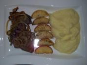 Kalbsleber Berliner Art - Rezept