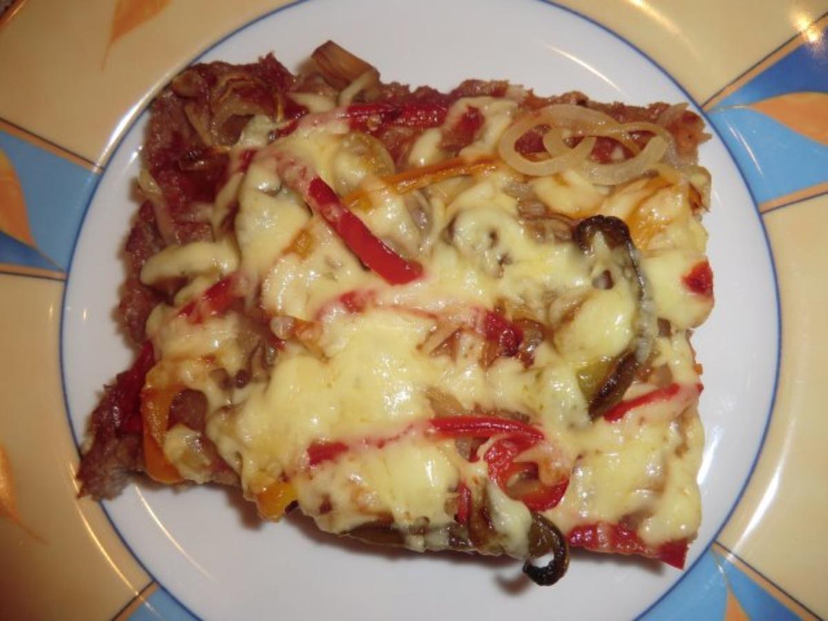 Bilder für &#9829 Hackfleisch-Pizza &#9829 - Rezept