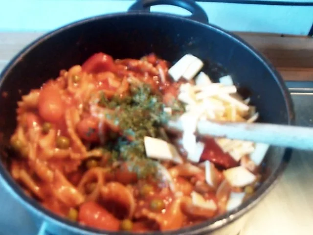 Käsiger Gemüsenudeltopf - Rezept - Bild Nr. 9