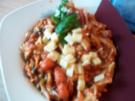Käsiger Gemüsenudeltopf - Rezept