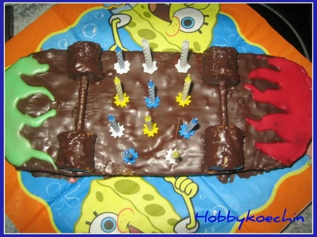 Rezept: Motivkuchen - Skateboard Motivkuchen - Skateboard - Rezept