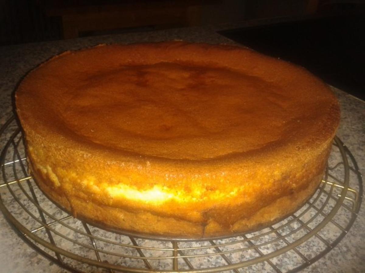 Käsekuchen mit Eierguss Sulf - einfach - 191 kcal/100g