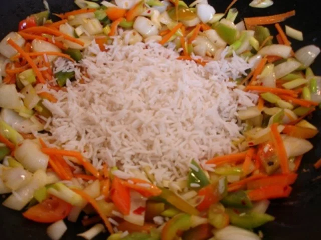 Reste Reis Wok nach Papa - Rezept - Bild Nr. 5