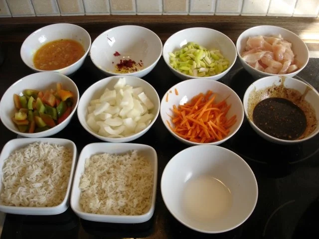 Reste Reis Wok nach Papa - Rezept - Bild Nr. 2