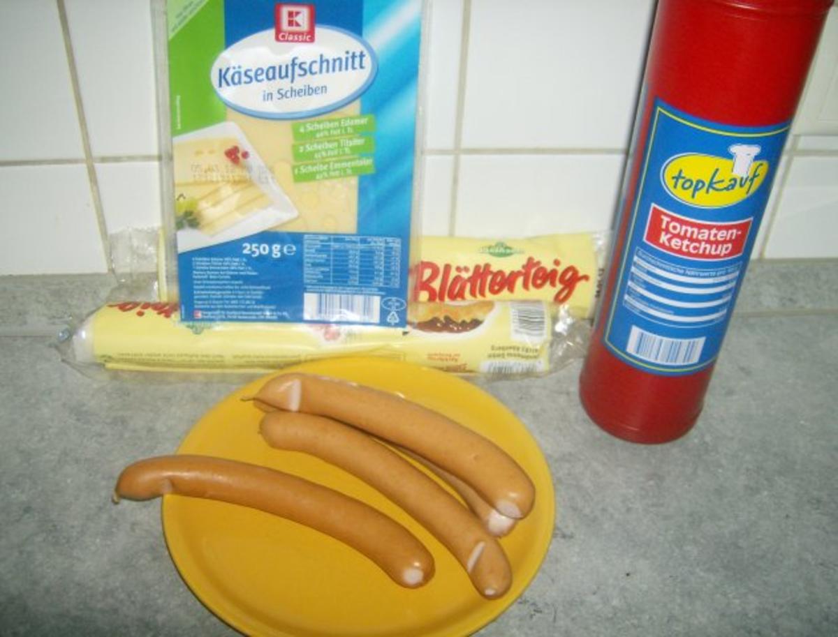 Schneggales Würstl im Schlafrock - Rezept - Bild Nr. 2