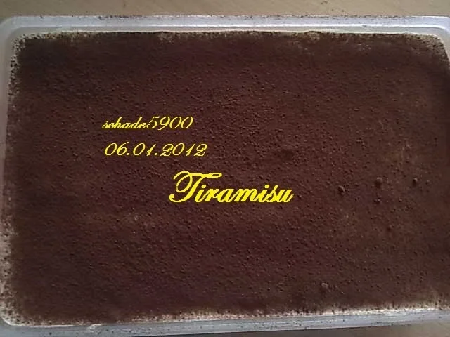 Moni's Tiramisu - Rezept