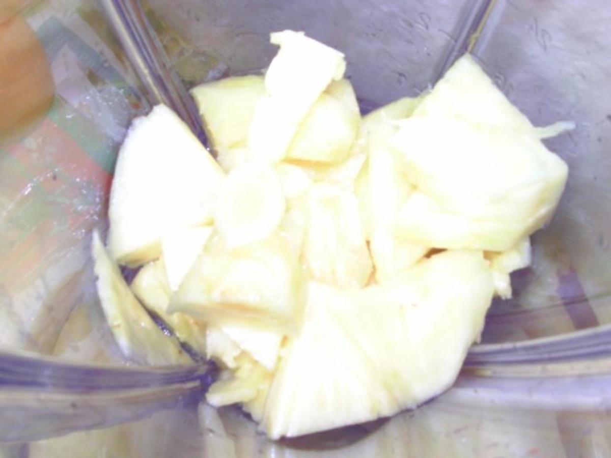 Smoothie...Ananas-Apfel mit Ingwer - Rezept - Bild Nr. 3