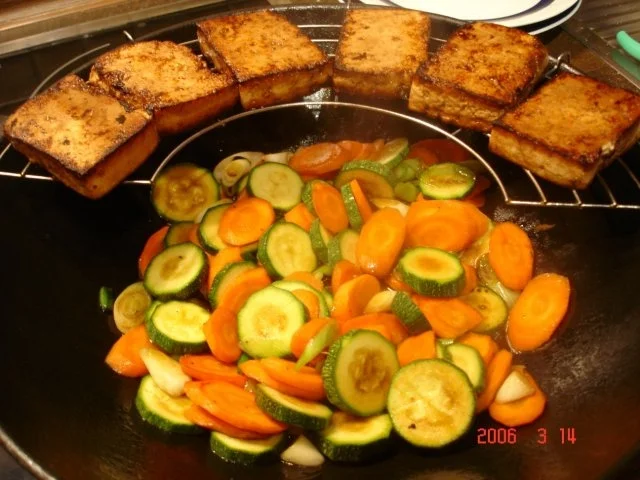 Rezept: Gemüse mit Tofu Bild Nr. 2 Gemüse mit Tofu - Rezept - Bild Nr. 2