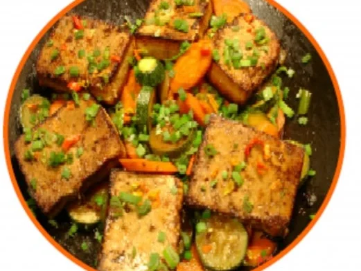 Rezept: Gemüse mit Tofu Gemüse mit Tofu - Rezept