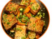 Rezept: Gemüse mit Tofu Gemüse mit Tofu - Rezept