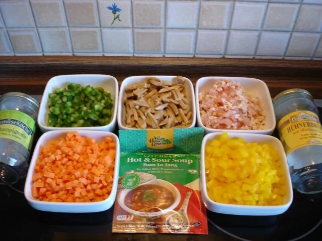 Chinesische Suppe à la Papa - Rezept - Bild Nr. 2