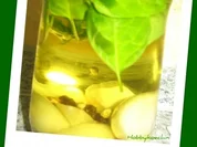 Vorratshaltung - Basilikum-Knoblauch-Öl - Rezept