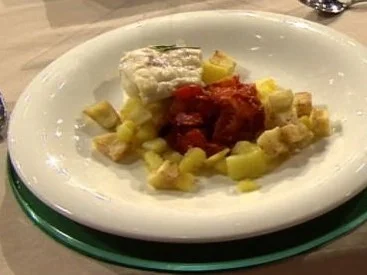 Seeteufel, Gemüse, Kartoffeln (Jimmy Hartwig) - Rezept