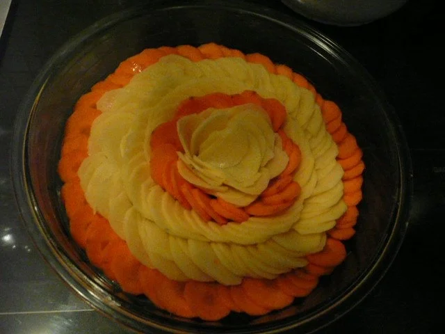 Rezept: GRATIN :Kartoffel /Karotten Bild Nr. 2 GRATIN :Kartoffel /Karotten - Rezept - Bild Nr. 2